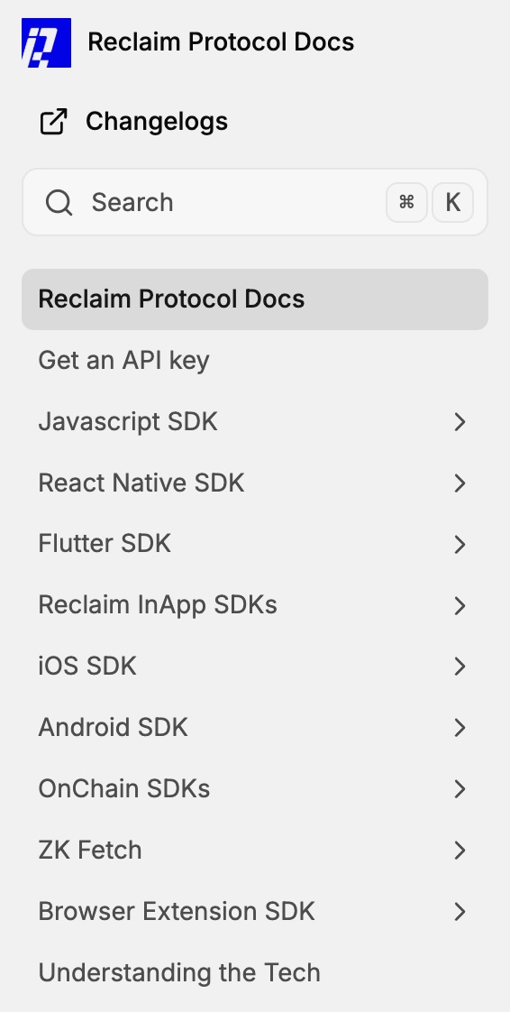 Reclaim Protocol SDK
